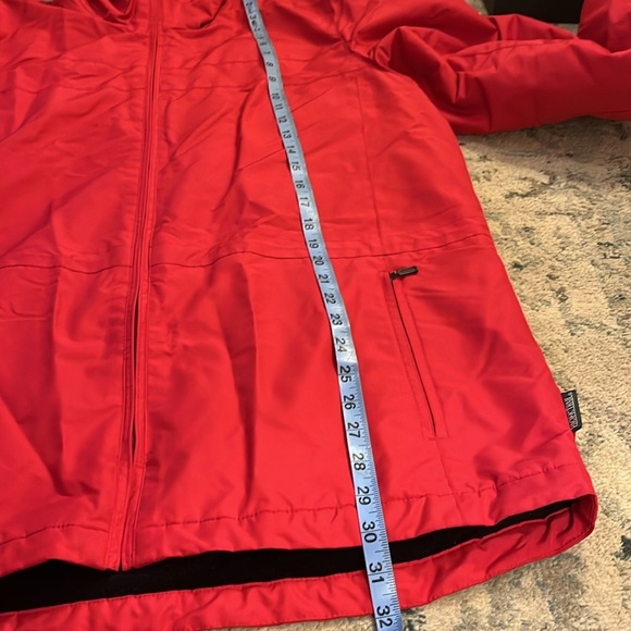 Pacific Trail Red Black Lined Heavy Outdoor Coat Jacket - Picture 8 of 12
